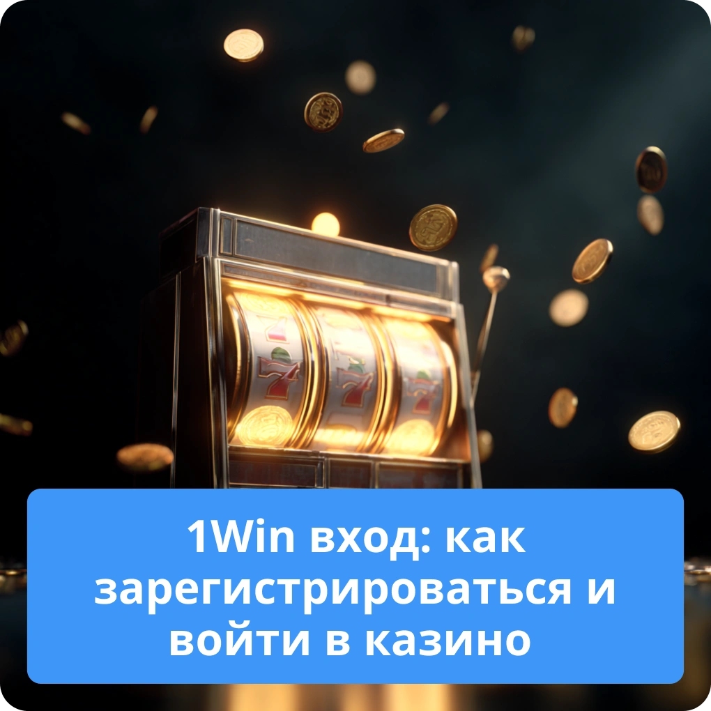 1Win вход: как зарегистрироваться и войти в казино