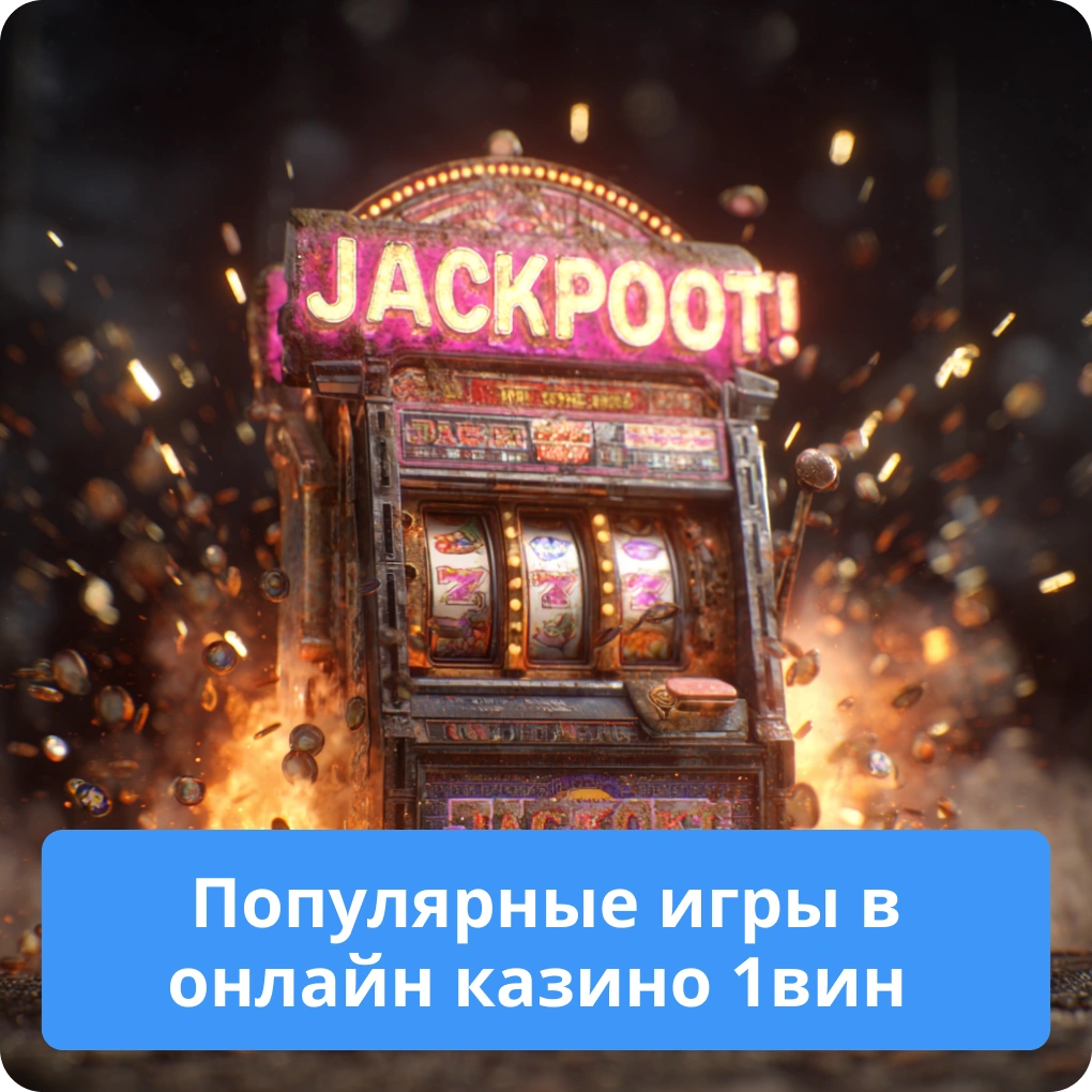 Популярные игры в онлайн казино 1вин